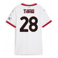 Dres AC Milan Malick Thiaw #28 Preč pre Ženy 2024-25 Krátky Rukáv